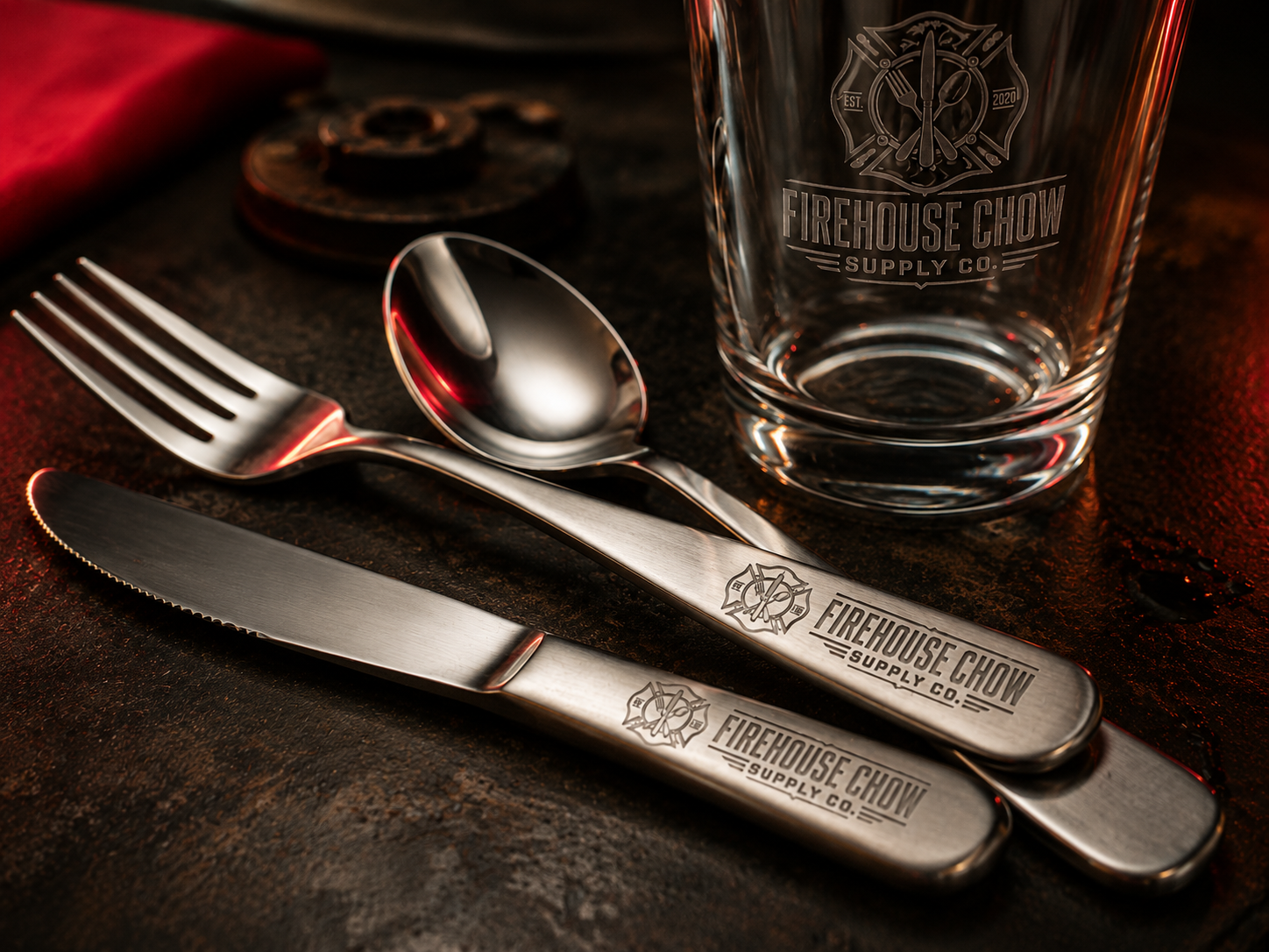 12-Pack Engraved Pint Glasses — custom engraved